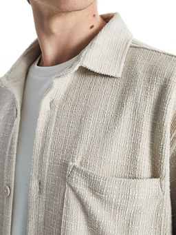 Regular Fit Uzun Kollu Erkek G?mlek Ceket