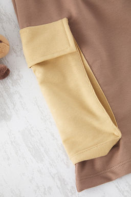 Lacivert Erkek Cocuk Pamuklu Renk Bloklu Beli Lastikli Orme Sort & Bermuda TKDSS25SR00001 - Trendyolmilla фото 4