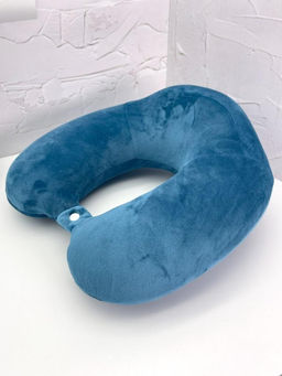 Подушка для шеи "Velvet", blue