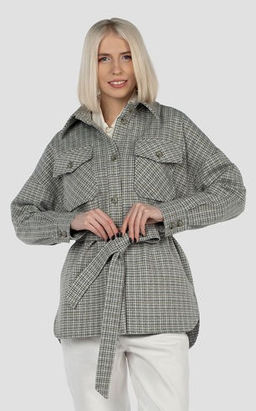 Пальто женское демисезонное (пояс)