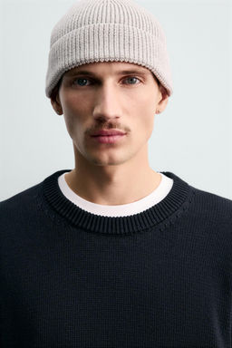 REGULAR FIT COTTON SWEATER - Zara фото 5