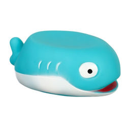 Резиновые игрушки для ванны Крошка Я «Пирамидка-брызгалка», 20 см, с пищалкой, в наборе 5 шт.