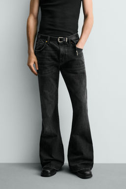 JEANS FLARE FIT / Carb?n - Zara фото 2