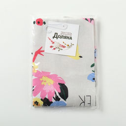 Кухонное полотенце Доляна Happy easter, 28?46 см, рогожка, 100% хлопок, 160 г/м?