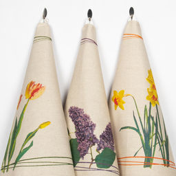 22С145-ШР+К/п.р/фкор Комплект полотенец из 3 шт 45*60 "Весенние краски new-3" рис. 383