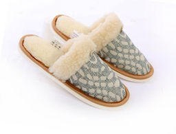 Тапочки-шлепанцы арт.3010-10 ТВИСТ Орнамент серый