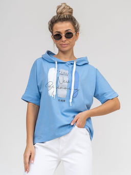 940 Туника из турецкого хлопка с лайкрой пенье - Svetekst фото 8