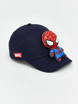 Spider-Man Bask?l? Erkek Bebek Kep ?apka