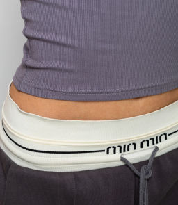 Майка #ОКТ1648, тёмно-серый - Dommod фото 5