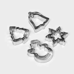 Набор форм для вырезания печенья Доляна Рождество, 12 шт.