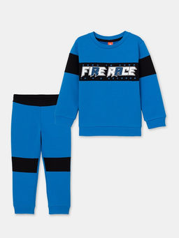 CRB wear/CSKB 90079-42-301 Комплект для мальчика (джемпер, брюки), синий/Ex.Cherubino  фото 2