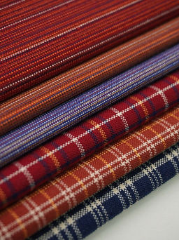 Набор тканей для рукоделия Пестрядь этнографическая под домоткань №1, 45*30 см, 6 шт - Купава фото 8