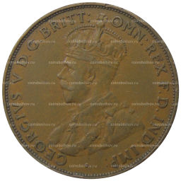 1 пенни 1936 года Австралия