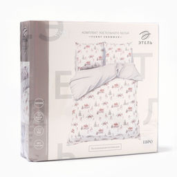 Постельное бельё Этель Funny snowman 2 сп 175х215 см, 200х220 см,70х70 см -2 шт,поплин 125 г/м2  фото 11
