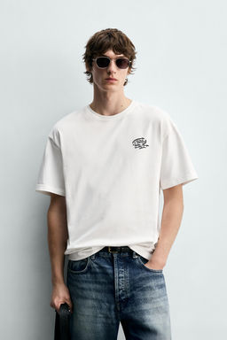 CAMISETA ESTAMPADOS CER?MICA / Blanco - Zara фото 2