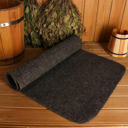 Лежак для бани Классический, войлок, темный, 150х50см - Добропаровъ фото 16