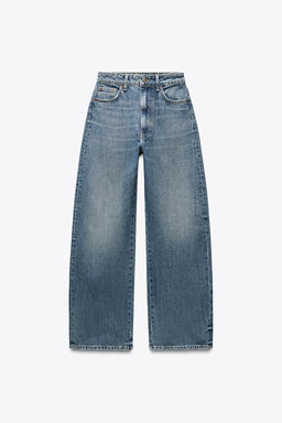 TRF MID-WAIST BAGGY JEANS - Zara фото 6