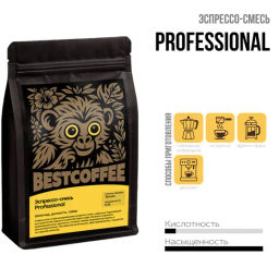 Смесь Эспрессо Professional (80% арабика, 20% робуста) 1 кг