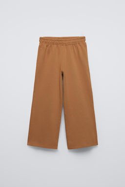 PLUSH HOODIE AND WIDE-LEG TROUSERS SET - Zara фото 5