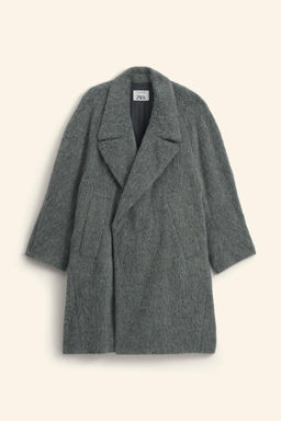 OVERSIZE COAT -LIMITED EDITION - Zara фото 8