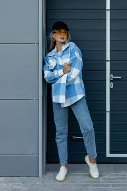 Рубашка женская в клетку РЖК-01