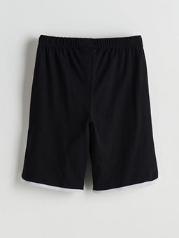 Beli Lastikli Erkek ?ocuk Pijama ?ort