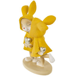 Фигурка декоративная "Зайцы", L10 W5 H14 см
