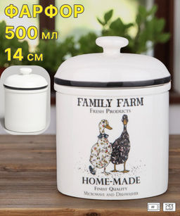 БАНКА LEFARD FAMILY FARM 500 МЛ 14 СМ