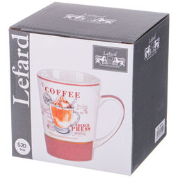 КРУЖКА LEFARD COFFEMANIA 520 МЛ  фото 2