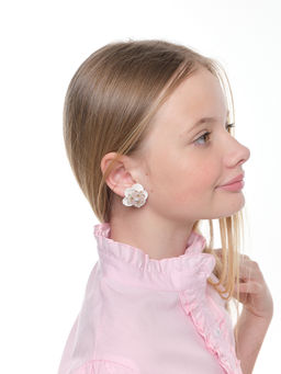 Серьги (гвозди) PR2893 черный - Mini maxi фото 4