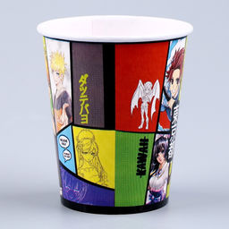 Набор бумажной посуды Аниме: 6 тарелок, 1 гирлянда, 6 стаканов - Страна карнавалия фото 7