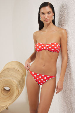 Trendyolmilla Puantiyeli Bralette Brazilian Bikini Tak?m? TBESS25BT00195  фото 2
