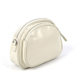 Женская кожаная овальная сумка кросс-боди 0103-10 - Cidirro фото 3