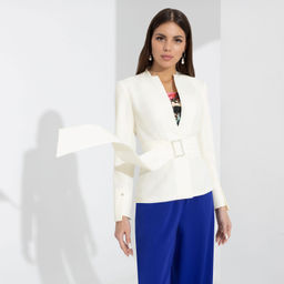 Жакет С высоты подиума (нью, с поясом) - Charutti фото 6