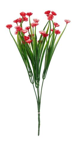 Искусственное растение Blumentag ATJ-08 Растение искусственное Фиалка 30 см 5 х 1 шт. 01 белый  фото 5