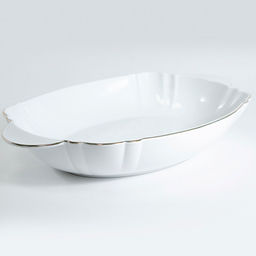 90081-650L Блюдо сервировочное для подачи керамика 43,5х27,5х8 LR (х8)