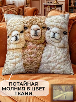 Наволочка декоративная Альпака 3