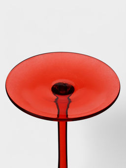 Бокал для вина Magistro «Иллюзия», 540 мл, 10×24 см, стекло, красный