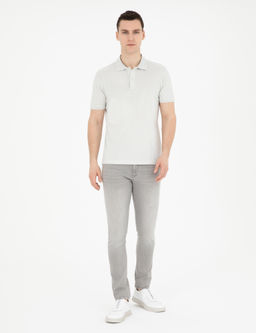 A__k Gri Slim Fit Basic Ti__rt - Pierre cardin фото 11