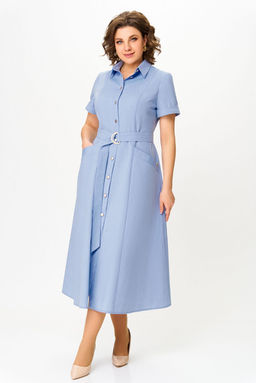 Платье Swallow 822 голубой фото 2