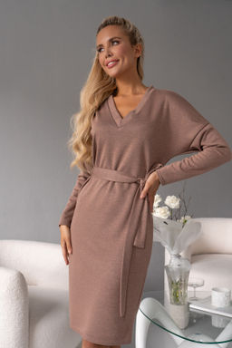 Платье Open Style 5876 коричневый