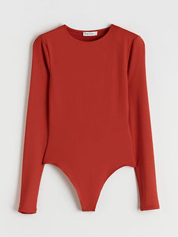 Bisiklet Yaka Kad?n Bodysuit