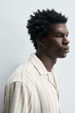 GEOMETRIC JACQUARD SHIRT - Zara фото 5