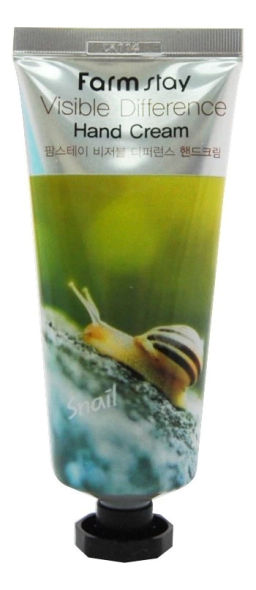 FS Visible Difference Hand Cream Snail, 100ml - Крем для рук с муцином улитки