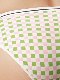 Женские трусы-слипы Indefini (Арт.111000-3143LUB)  фото 8