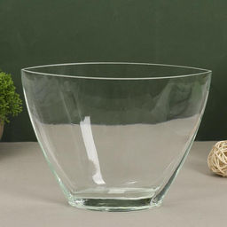 Ваза для цветов «Ефрат», 1.6 л, 16×22×11.5 см, стекло, прозрачная