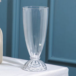 Стакан пластиковый Милкшейк, 450 мл, цвет прозрачный