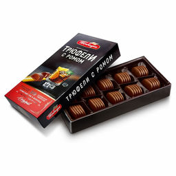 Трюфели с ромом, 180 г - Победа вкуса фото 3