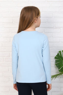 Мимоза блузка длинный рукав