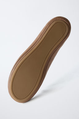 LEATHER BALLERINAS LIMITED EDITION - Zara фото 7